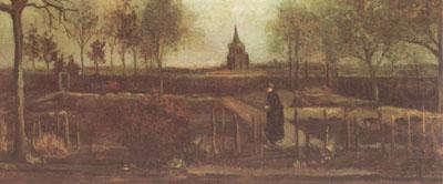 The Parsonage Garden at Nuenen (nn04), Vincent Van Gogh
